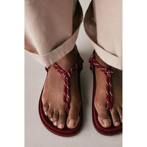 NWT US9/EU 40 -Jeffrey Campbell Red Rope Sandals (NWT US$148)